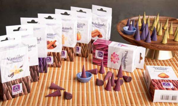 Orangenblüten - Masala Räucherkegel - Berk